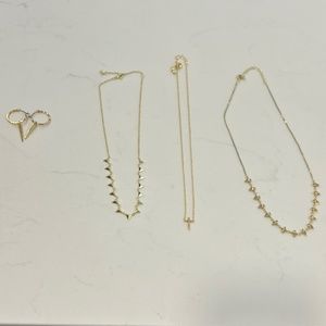Uncommon James necklace and earrings bundle
